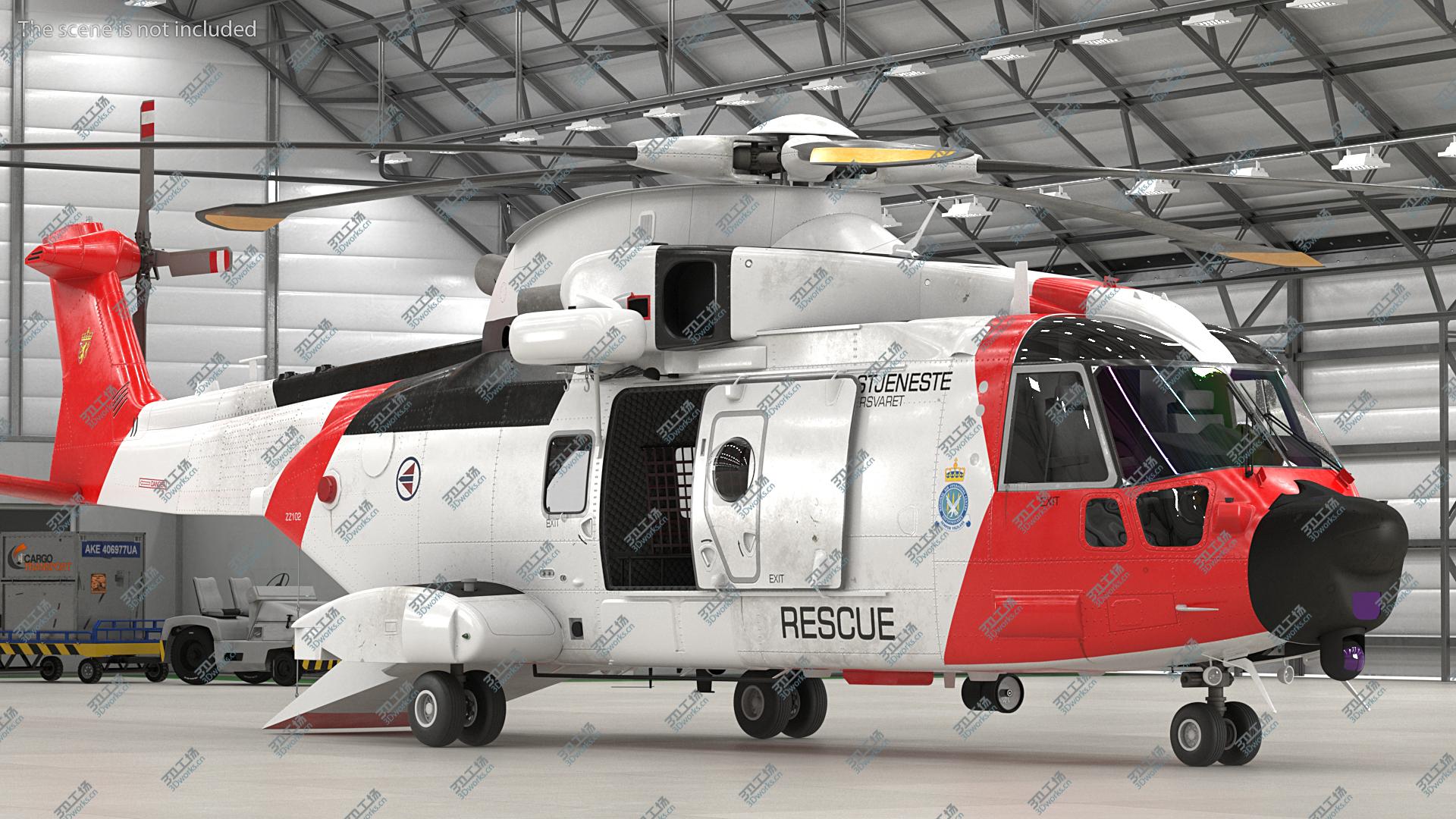 images/goods_img/20210313/3D AgustaWestland AW101 Helicopter Norwegian Air Force/4.jpg